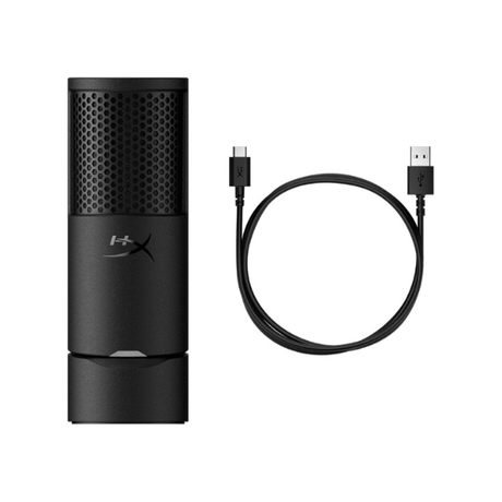 HyperX SoloCast 2 USB Microphone for Gaming & Streaming – Black HyperX Egypt