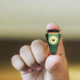 iQIBLA ZIKR RING 20mm - Green - Dokkantech