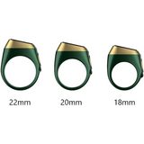 iQIBLA ZIKR RING 20mm - Green - Dokkantech