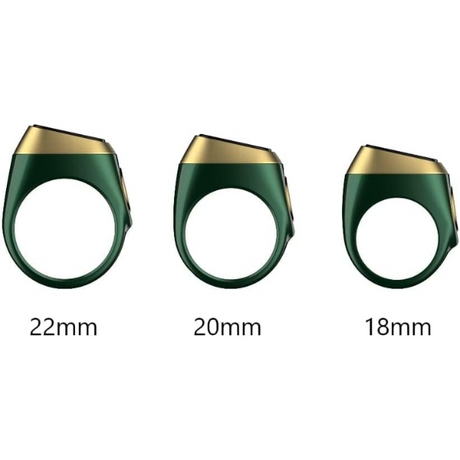 iQIBLA ZIKR RING 20mm - Green - Dokkantech