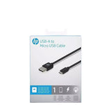 HP USB-A to Micro Cable 1M - Black