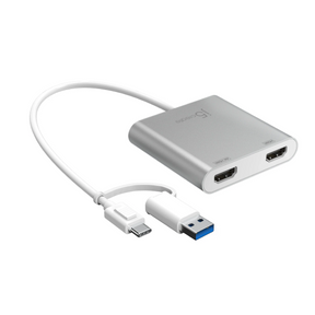 White J5 Power USB-C to VGA adapter
