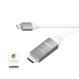 j5create JCC153G USB-C to 4K HDMI Cable - DokkanTech HDMI cable with USB-C connector on a white background
