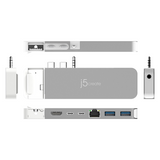 j5 create multi-port adapter on a white background
