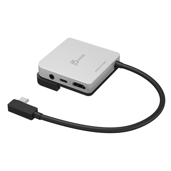 j5create JCD612 USB-C to 4K 60 Hz HDMI Travel Dock for iPad Pro