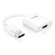 j5create JDA154 DisplayPort to HDMI Adapter DisplayPort to HDMI adapter on a white background