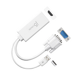 White USB adapter with multiple ports on a white background