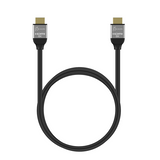 j5create JDC53 UltraHigh-Speed 8K UHD HDMI Cable 6.6ft -DokkanTech HDMI cable with gold connectors on a white background