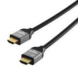j5create JDC53 UltraHigh-Speed 8K UHD HDMI Cable 6.6ft -DokkanTech j5create JDC53 UltraHigh-Speed 8K UHD HDMI Cable 6.6ft -DokkanTech HDMI cable with gold connectors on a white background