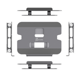 j5create JTS127 Multi-Angle Laptop Stand Designed to fit mostl aptops up to 16 inches - DokkanTech Gray 