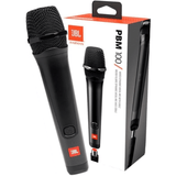 JBL PBM100 wired dynamic vocal microphone – front view black