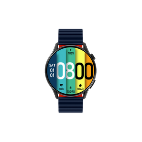 Kieslect KR Pro smartwatch with 2 straps – front view black