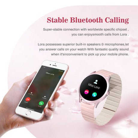 Kieslect Lora smartwatch – on wrist lifestyle
