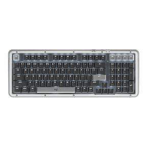 Logitech Alto K98M wireless mechanical keyboard 98 keys backlit UniCushion English – front view