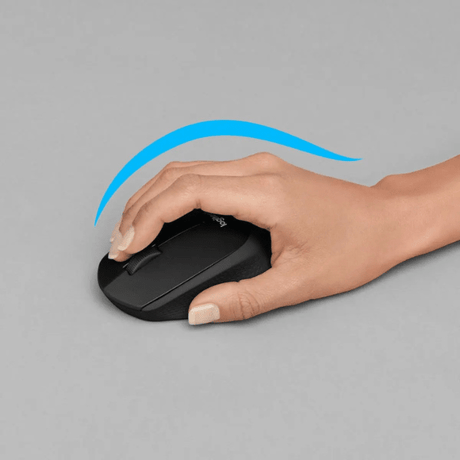 Logitech B330 Silent Plus Wireless Mouse - Black Logitech Egypt