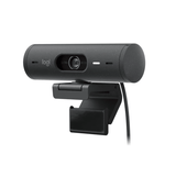 Logitech Brio 505 webcam – mounted on monitor