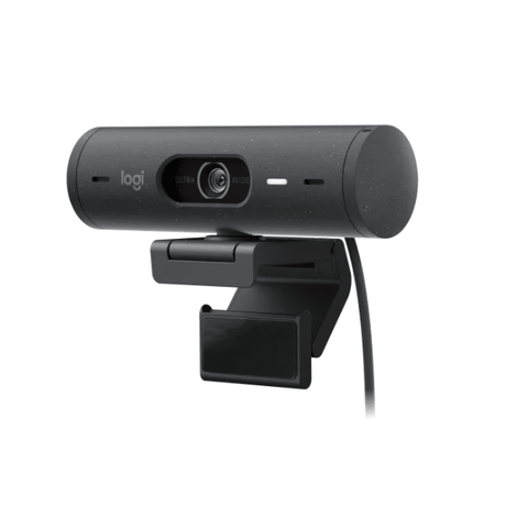 Logitech Brio 505 webcam – mounted on monitor