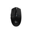Logitech G304 wireless gaming mouse HERO sensor 12000 DPI – front view black