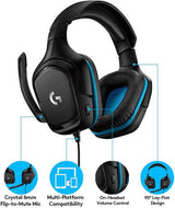 Logitech G431 gaming headset – wearing lifestyle