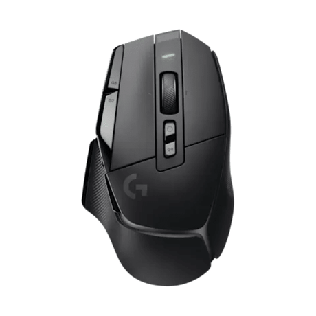 Logitech G502 X Lightspeed wireless gaming mouse – front view black