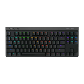 Logitech G515 Lightspeed TKL wireless keyboard linear switch English – front view