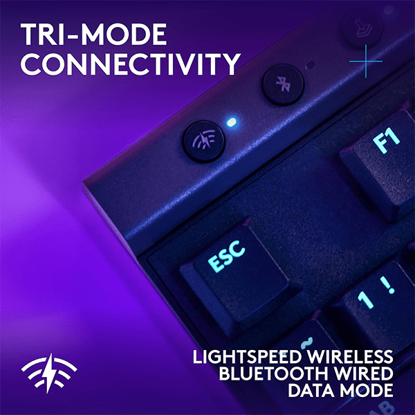 Logitech G515 Lightspeed TKL Wireless Keyboard – Linear Switch, English layout Logitech G Egypt