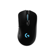 Logitech G703 wireless gaming mouse HERO 25K sensor RGB Lightspeed – front view black