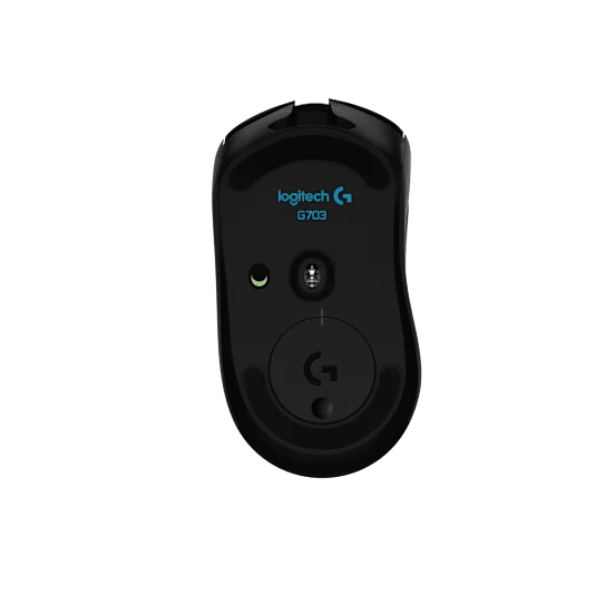 Logitech G703 Wireless Gaming Mouse – HERO 25K Sensor, RGB, LIGHTSPEED Logitech G Egypt