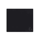 Logitech G740 large thick cloth gaming mouse pad – front view black