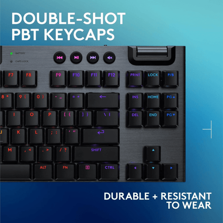 Logitech G915 X TKL Wireless Gaming Keyboard Tri - Mode RGB Low Profile - English only Logitech G Egypt