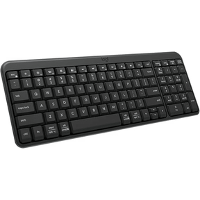Logitech K250 Bluetooth wireless keyboard Arabic – front view black