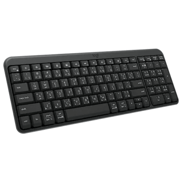 Logitech K250 Bluetooth keyboard – desk lifestyle