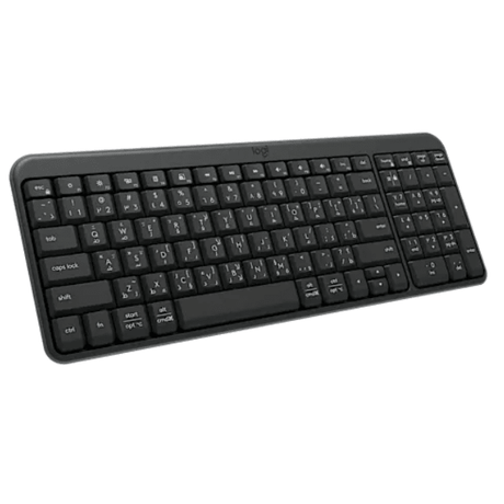 Logitech K250 Bluetooth keyboard – desk lifestyle