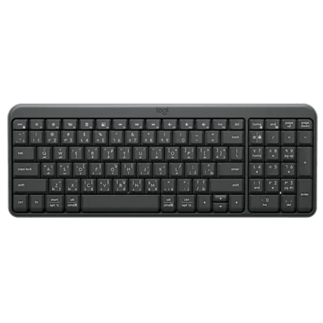 Logitech K250 Bluetooth Wireless Keyboard Black Arabic Layout Logitech Egypt
