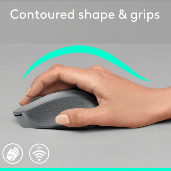 Logitech M280 Wireless Mouse – Smooth Optical Tracking & All - Day Comfort Logitech Egypt