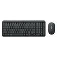 Logitech MK250 Bluetooth wireless keyboard and mouse combo Arabic – front view black