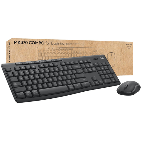 Logitech MK370 Wireless Combo for Business (Ara Layout) – Graphite Logitech Egypt