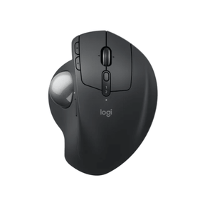 Logitech MX Ergo S wireless trackball mouse ergonomic precision – front view