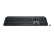 Logitech MX Keys for Business keyboard English graphite – front view