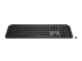 Logitech MX Keys for Business keyboard English graphite – front view