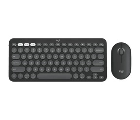 Logitech Pebble 2 combo – desk lifestyle