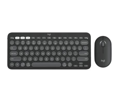 Logitech Pebble 2 combo – desk lifestyle