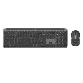 Logitech Signature Slim Combo MK950 wireless keyboard and mouse English – front view