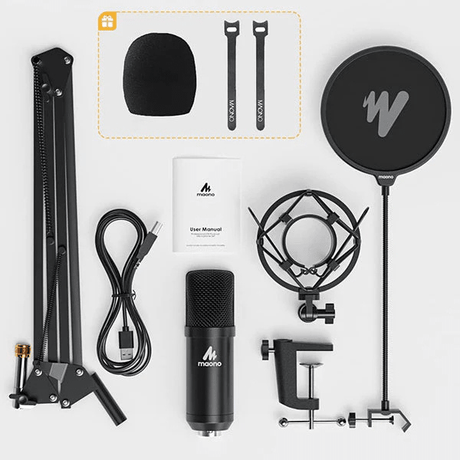 Maono AU - A04 USB Microphone Kit – Professional Podcasting Maono Egypt
