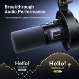 Maono PD300X USB/XLR Dynamic Microphone – Black "XLR CABLE NOT INCLUDED" Maono Egypt