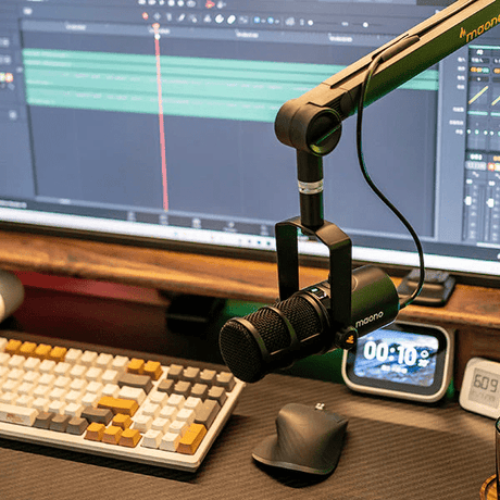 MAONO PD400X USB/XLR Podcast Dynamic Microphone with Desktop Stand Maono Egypt