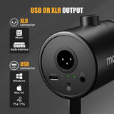 MAONO PD400X USB/XLR Podcast Dynamic Microphone with Desktop Stand Maono Egypt