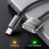 Mcdodo Cab Luma 140W USB - C to MagSafe 3 Cable – 2m, LED Indicator, Black Mcdodo Egypt