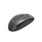 Meetion BTM100 Dual Mode Wireless Silent Mouse Ergonomic Design Steel Gray Meetion Egypt
