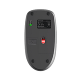 Meetion BTM100 Dual Mode Wireless Silent Mouse Ergonomic Design Steel Gray Meetion Egypt